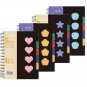4 Subject Spiral Lined Notebook 210 Pages for Office and School, B5 Hardcover