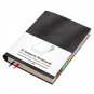 12 Subjects Leather Notebook for School and Work, Color Tabs A5 Size Wide Ruled