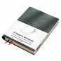 12 Subjects Leather Notebook for School and Work, Color Tabs A5 Size Wide Ruled