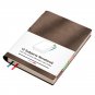 12 Subjects Leather Notebook for School and Work, Color Tabs A5 Size Wide Ruled