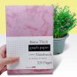 Super Thick Notebook of Graph Paper, A5 Size Marble Soft Leather Cover 640 Pages
