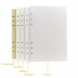 100gsm Thick A5 Loose Leaf Diary Refills Planner Inserts, 6 Holes, 90 Sheets
