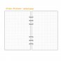 100gsm Thick A5 Loose Leaf Diary Refills Planner Inserts, 6 Holes, 90 Sheets