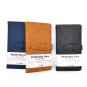 Pocket Size Leather Writing Notepad with Pen 200 Pages Portable Journal Diary