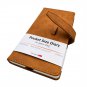 Pocket Size Leather Writing Notepad with Pen 200 Pages Portable Journal Diary