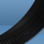 Men's Belt Ratchet Buckle Leather Strap Dress Belt for Work with Slide Buckle