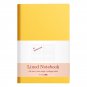 200 Page Journal Lined Notebook Soft Leather Cover Ruled Diary, Colored Edge, A5