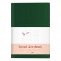 200 Page Journal Lined Notebook Soft Leather Cover Ruled Diary, Colored Edge, A5
