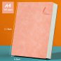 A4 Desk Diary 400 Pages Thick Lined Paper Notebook Personalized Pink Journal