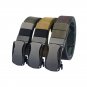 Durable Tactical Canvas Belt for Men's Jeans 1.5 icnh Width Strong Webbed Strap