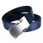 Durable Tactical Canvas Belt for Men's Jeans 1.5 icnh Width Strong Webbed Strap