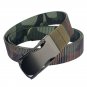 Durable Tactical Canvas Belt for Men's Jeans 1.5 icnh Width Strong Webbed Strap