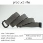 Heavy Duty Elastic Working Belt with Double D Ring for Men, 1.5" Wide Web