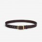 Full Grain Cow Leather Mens Belt for Jeans 1.3" Width Classic Casual Style