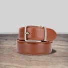 Mens Big and Tall Leather Belt for Casual Jean Dress - 1.2" Wide