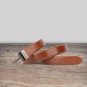 Mens Big and Tall Leather Belt for Casual Jean Dress - 1.2" Wide