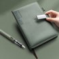 Thick Wide Ruled Notebook Leather Cover A5, 360 Pages Large Quote Embossed Cover