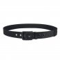 Mens Tactical Belt for Jeans Big and Tall Black Single Prong Buckle 1.5" Width