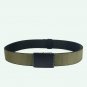 Mens Belt with Removable Square Buckle Two in One Tactical Webbing Belt for Jean