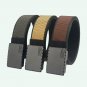 Mens Belt with Removable Square Buckle Two in One Tactical Webbing Belt for Jean