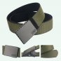 Mens Belt with Removable Square Buckle Two in One Tactical Webbing Belt for Jean