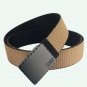 Mens Belt with Removable Square Buckle Two in One Tactical Webbing Belt for Jean