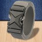 Durable Tactical Canvas Belt for Men's Jeans 1.5 inch Width Strong Webbed Strap