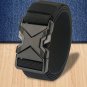 Durable Tactical Canvas Belt for Men's Jeans 1.5 inch Width Strong Webbed Strap