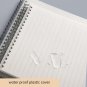 Large Spiral Binding Notebook A4 Top Bound Ruled Lined Paper 80 Sheets Pack of 2