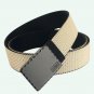 Mens Belt with Removable Square Buckle Two in One Tactical Webbing Belt for Jean