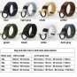 Big & Tall Mens Belt with Double D Ring Buckle, Belt Size 3xl To 6xl, Pack of 2