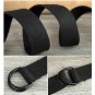 Big & Tall Mens Belt with Double D Ring Buckle, Belt Size 3xl To 6xl, Pack of 2