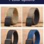 Nylon Breathable Military Men Waist Belt for Jean with Metal Buckle 120cm