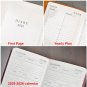 Pocket Size 2025 Weekly Planner on 2 Pages Personal Orgainzer for Women and Man