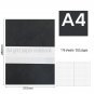 Large A4 Leather Grid Paper Notebook 352 Pages Graph Paper Diary 8.3" x 10.6"
