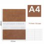 Large A4 Leather Grid Paper Notebook 352 Pages Graph Paper Diary 8.3" x 10.6"