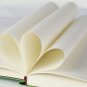 Extra Thick Soft Leather Cover 640 Pages Grid Notebook A5 Size for Jouranling