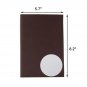 Extra Thick Soft Leather Cover 640 Pages Grid Notebook A5 Size for Jouranling