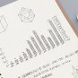 A4 Double Ring Notebook Dot Grid Spiral Journal Dotted Paper Notebook, Dark Gray