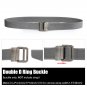 Mens Belt Buckle Double D Rings Metal Buckle fit for 1.5 inch width Strap(10PCS)