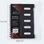 2 PCS A5 Size Hardcover 5 Subject Spiral Notebook with Divider College Rueld