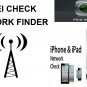 **FAST** CHECK ALL iPhone & iPad Carrier Network+Sim Lock Status+Find My iPhone