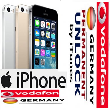 ** FAST ** Vodafone Germany 4 4S 5 5C 5S 6 6+ OFFICIAL FACTORY UNLOCKING SERVICE