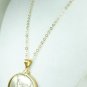 1969-D Kennedy/JFK Half Dollar 14kt Gold Filled Coin Pendant and Chain Coin jewelry