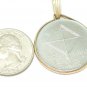 100 Lire Commemorative Italian Coin Pendant Guglielmo Marconi Coin jewelry