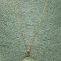 Italian 100 Lire 1976 Coin Pendant Gold Filled Bezel Chain Necklace Coin jewelry