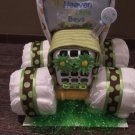 Tractor Diaper Cake