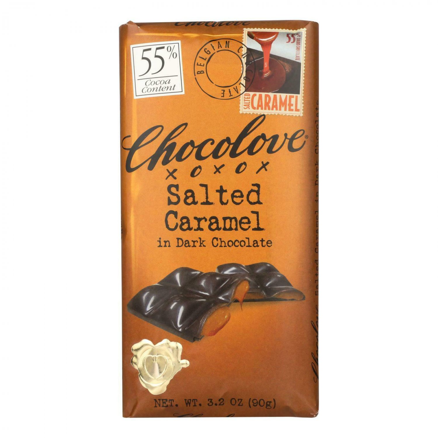 Dark Chocolate with Salted Caramel