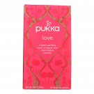 Pukka Herbal Teas Love Organic Rose Chamomile and Lavender Tea - Caffeine Fre...