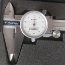 Fowler Premium Dial Caliper with 0-8" Range (White Dial)